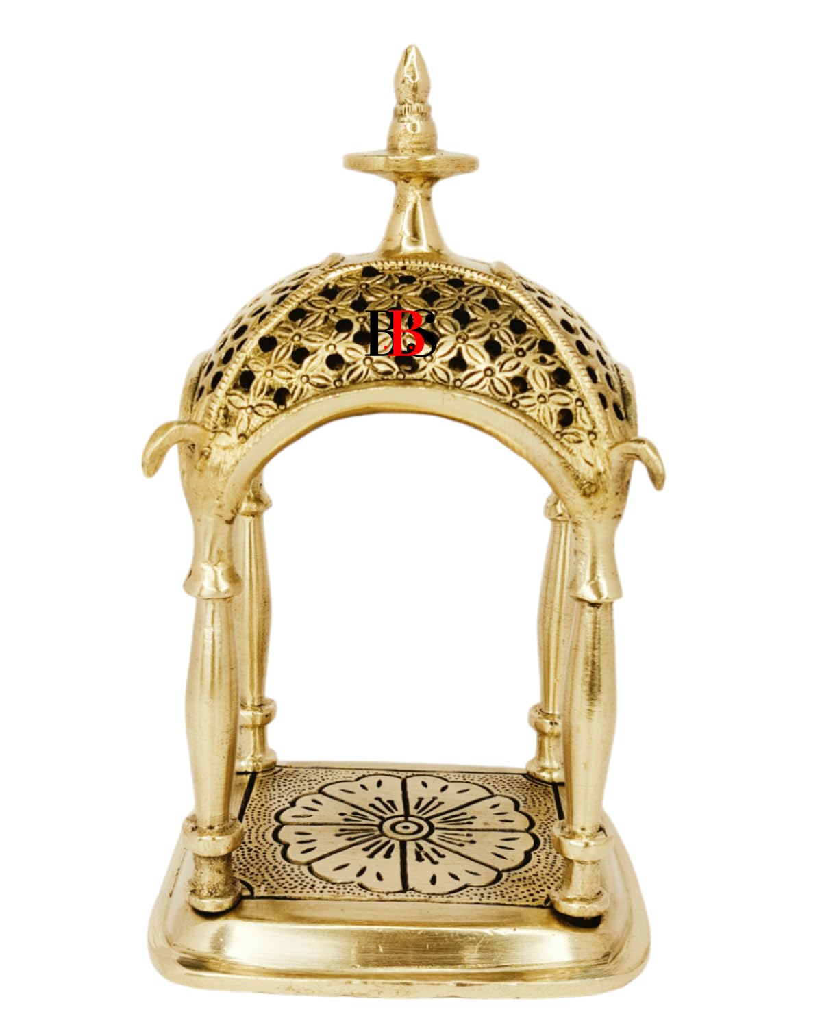 B.B.S BRASS BRAND STATUES Temple Brass Pooja Mandir, Brass Mandir Pooja Temple, Religious Office Showpieces, Home Living Decoration