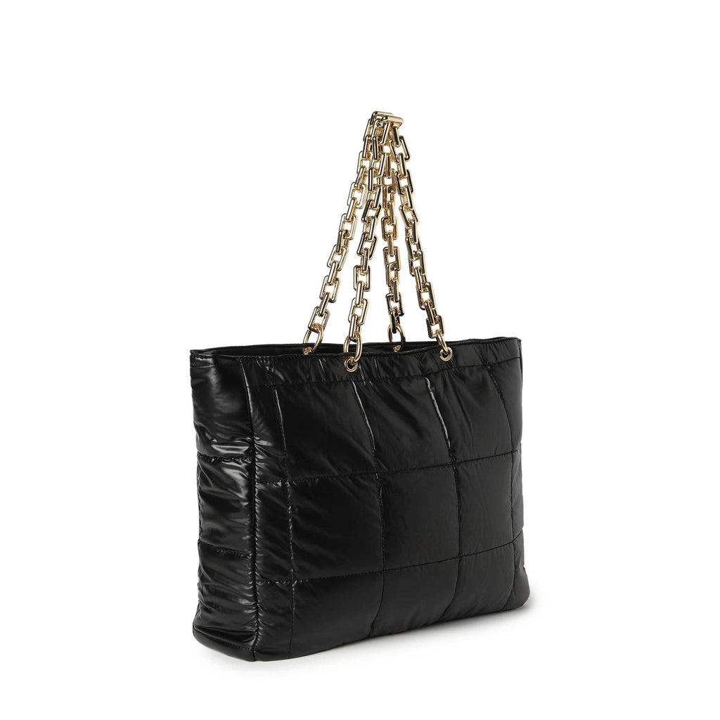 Haute Sauce Women black quilted tote bag (HSHB1263)