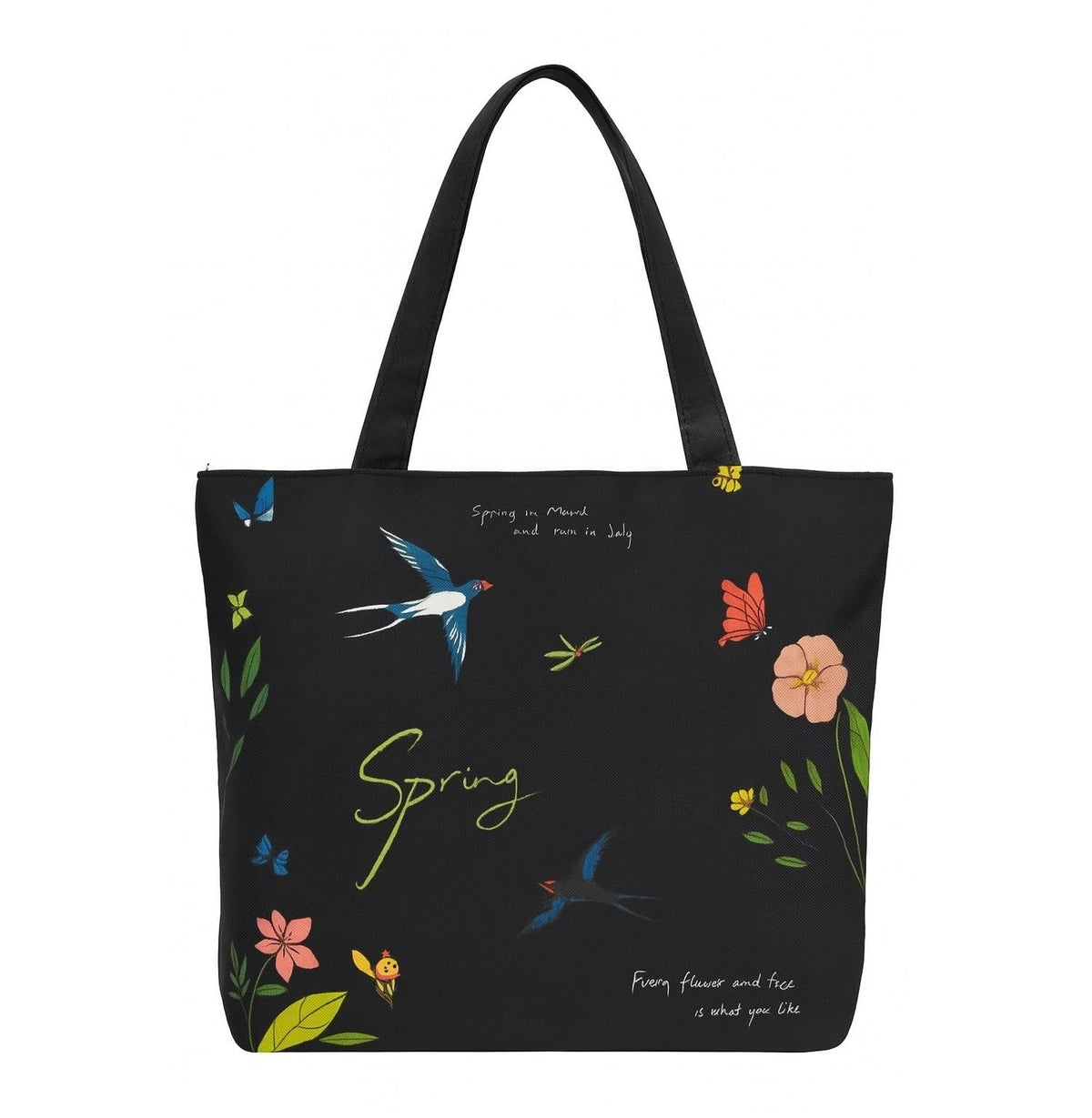 KeepCart Stylish Professional Premium Tote Bag for College, Office, Travel, Shopping, Daily Use Zipper Handbag For Women