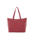 Caprese Rain Large Tote Bag for Women | Stylish, Durable, Multi-Compartment Design for Work, Travel, Shopping | Large Capacity, Comfortable Straps, Ideal for 15 Laptop & Essentials (Cherry Lacquer)