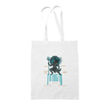 Art of Shravika Tote-Bag with Mythical Warrior Design | Durable Cotton Canvas | Eco-Friendly Shopping & Daily Carry