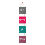Artvibes Quotes Designer Square Wall Hanger MDF Wooden for Home Decor | Office | Living Room | Bedroom | Gift | Decor Item | Home Decoration Items stylish | Wall Hanging Decorative Items,(WH_3305NR)