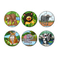 Artvibes Cute Animals Premium Wooden Puzzles for Kids | Jigsaw Puzzles for Kids Age 2-5 | 4 Piece Puzzles | Toddlers Wooden Puzzle (PZ_610N), Set of 6