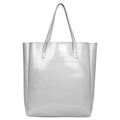 ZARK Stylish Faux Leather Handbag Versatile One Size Design |Grey