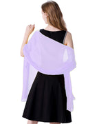 Soft Chiffon Scarve Shawls Wraps for Dresses Women Accessories