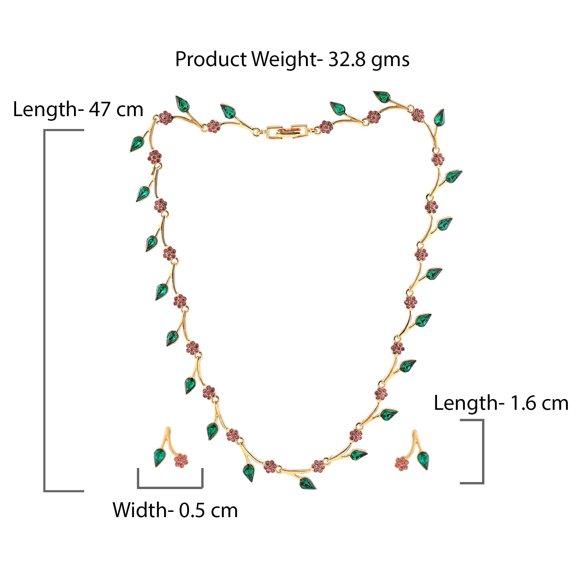 Estele Trendy and Fancy Fashion Jewellery Design Necklaces Set for Women