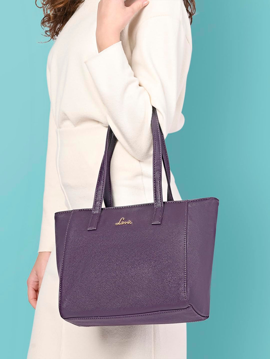 Lavie Women's Betula Tote Handbag | Ladies Purse Handbag | Bag for Women | Rakhi Gift for Sister