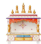 Kamdhenu Art and Craft Wooden Temple/Home Temple/Pooja Mandir/Pooja Mandap/Temple (23)