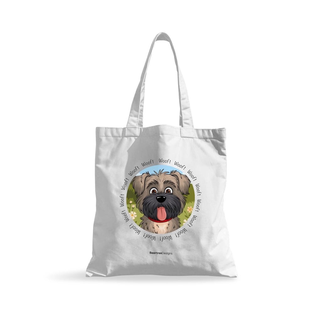 Beertree Wildly Chic Unisex Printed Tote Bag with Zip, 100% Organic Cotton