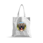 Beertree Wildly Chic Unisex Printed Tote Bag with Zip, 100% Organic Cotton