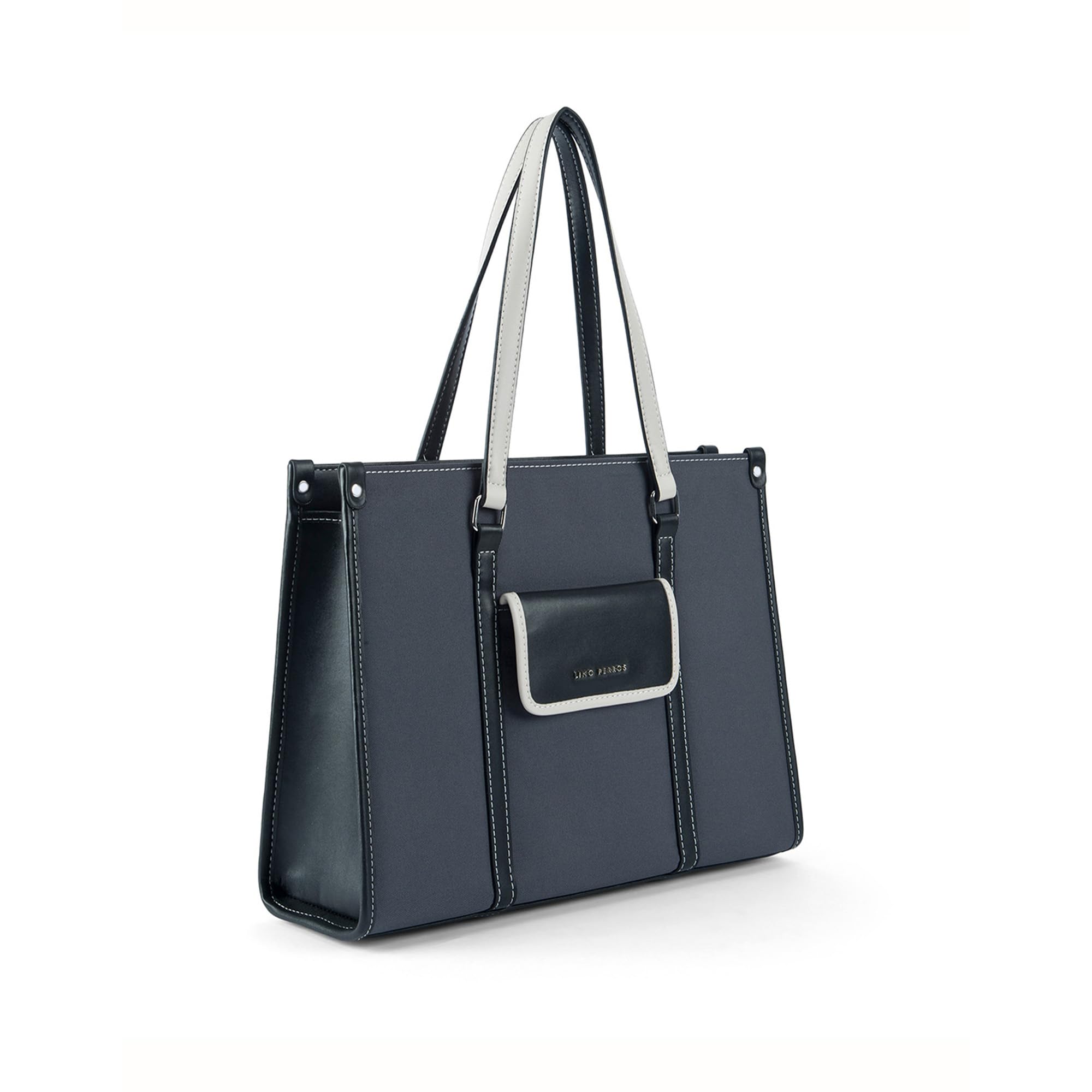 Lino Perros Monroe Joy Grey Tote Bag