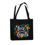 TheYaYaCafe Cotton Printed Tote Bag combo of 2|Multipurpose bags| Reusable Bags |Lightweight|Eco-friendly Grocery Bags