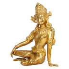 ARTVARKO Brass Murti of Lord Indra Dev Mahavastu Rain God | Inder Dev | Vastu Remedy | FengShui | Height 9.5 inches