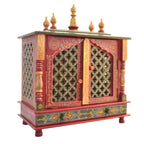 Kamdhenu Art and Craft Wooden Temple/Home Temple/Pooja Mandir/Pooja Mandap/Temple (1)