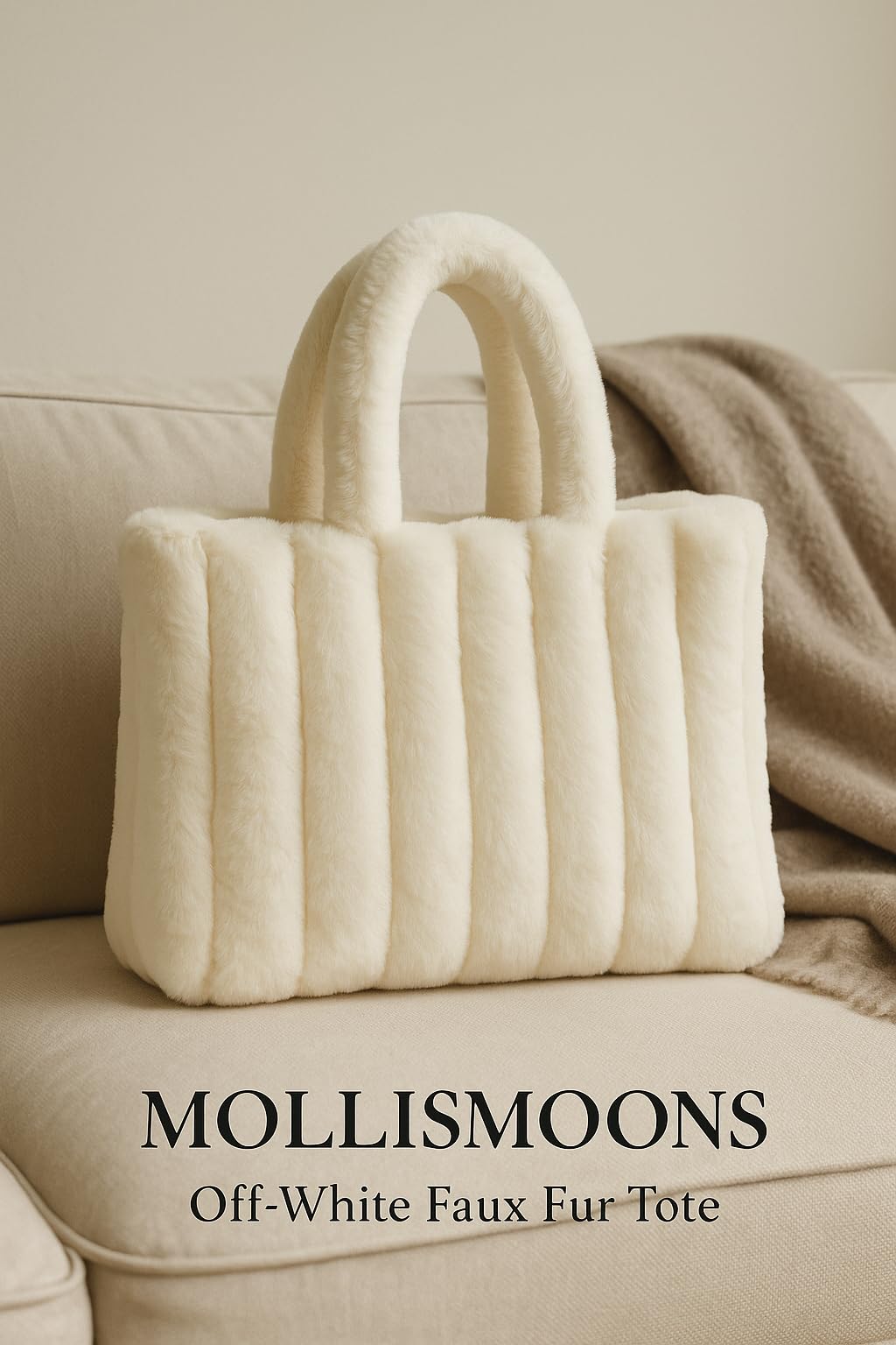 Mollismoons Tote Bag For Women latest for office use I Travel I collage Girls I Large I Perfect Tote Bag for Women (White)