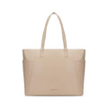 Fastrack Gridlock Tote | Woven Faux-Leather Women's Handbag | Laptop Tote with Textured Side Pockets & Gold Hardware