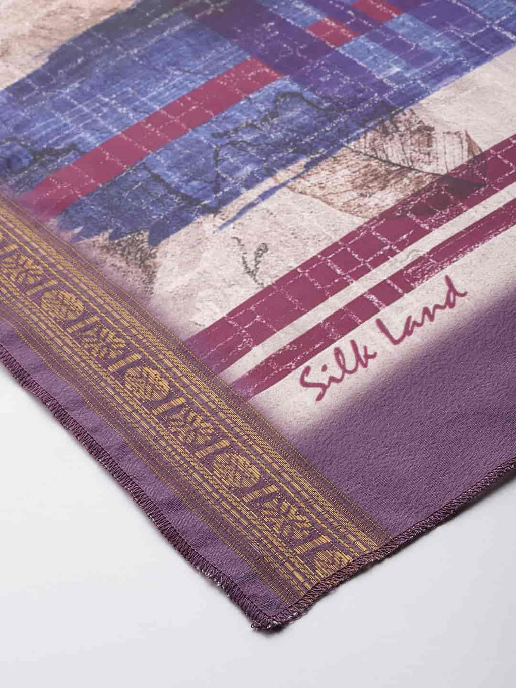 SILK LAND Women's Digital Printed Scarfs