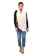 Naureen Women Luxurious Classic Plain Shawl, Warm and Soft, 40x80 inch, Unisex Colors