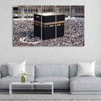 VIBECRAFTS Homcraft Kaaba Premium Wall Painting Set of Five Pieces For Home|Office|Living Room|Gift (PTVC5Pcs4_8563)