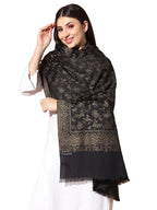 Pashmoda Women Aaraish Woven Design Jamawar Shawl (Size 101X203 CM)