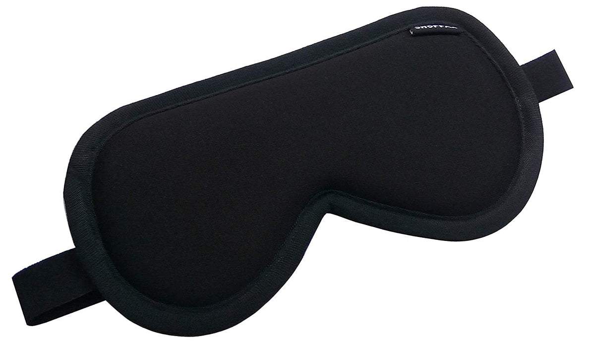 AGS MART Cotton Travel Kit Combo - Inflatable Neck Air Pillow, Eye Mask, Ear Bud - Multi Color (Pack of 3 Items)