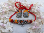 Premium Handmade Jewelry Gift Set for Women and Girls, Handmade, Affordable (Yellow And Red)