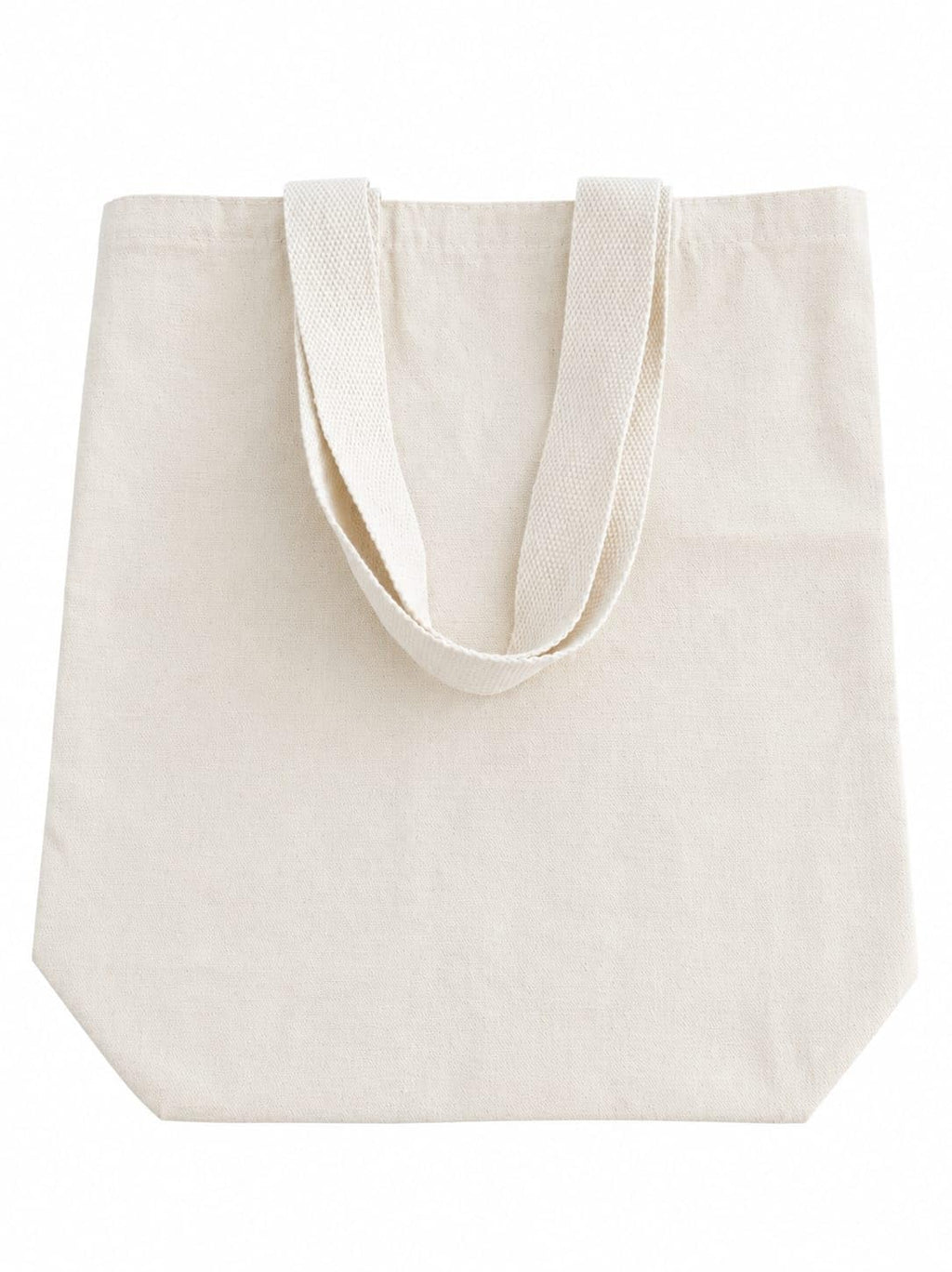 Pixel bag Cotton Tote Bag, Natural White, 14x16 Inch with 3 Inch Gusset, for Kids DIY Painting, Art and Craft, School Projects, Birthday Return Gifts (Pack of 10)