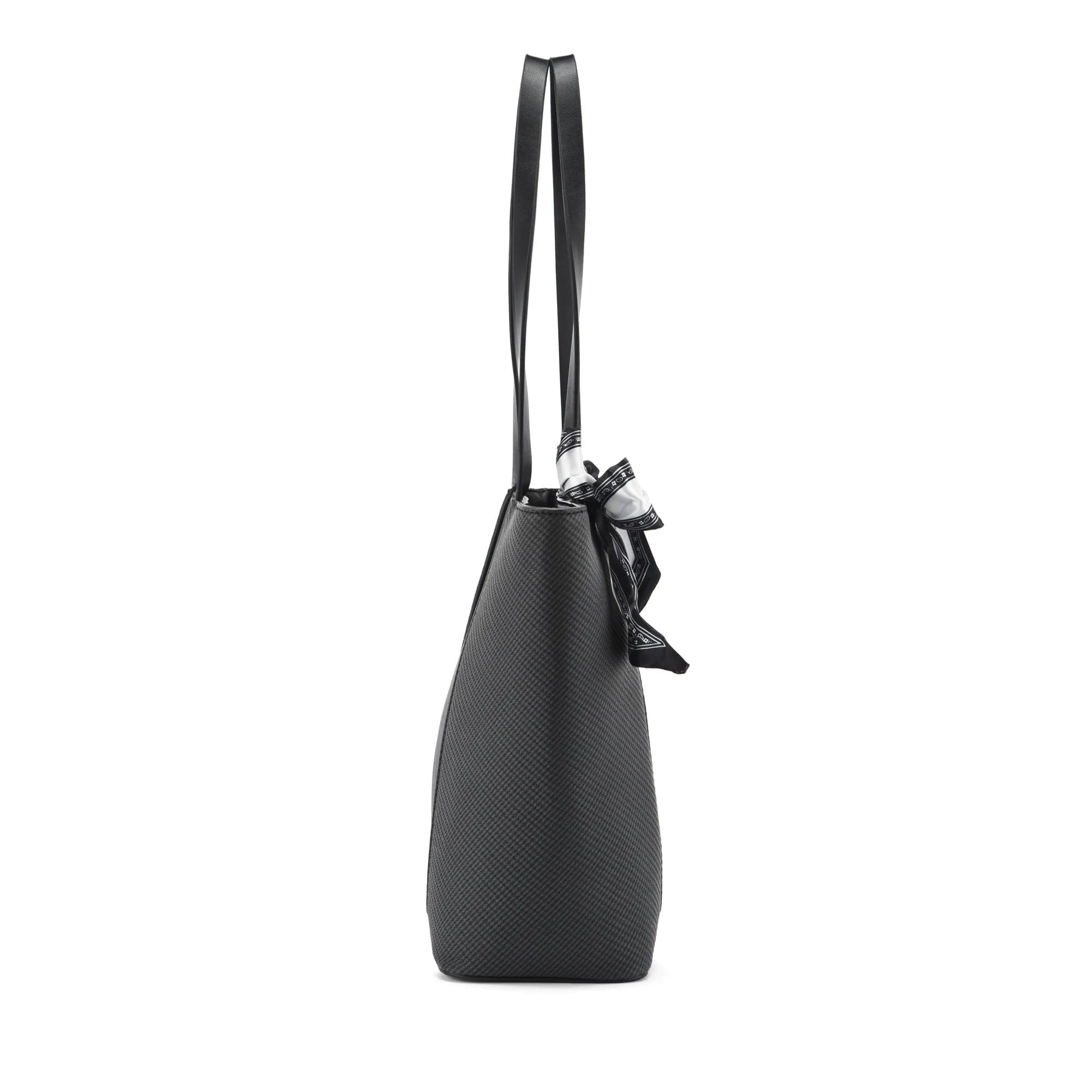 Lino Perros Avril Grace Grey Tote Bag