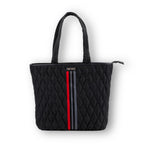 The Gusto Amber Tote Bag for Women|Vegan Leather Shoulder Sling Bags|Ladies Stylish Shoulder Hand Bag with Zipper Closure|Office College Travel Casual Everyday Use- Black