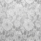 White Net Lace Shawl Wrap Shoulder Wrap or Headscarf Mantila Veil For Church