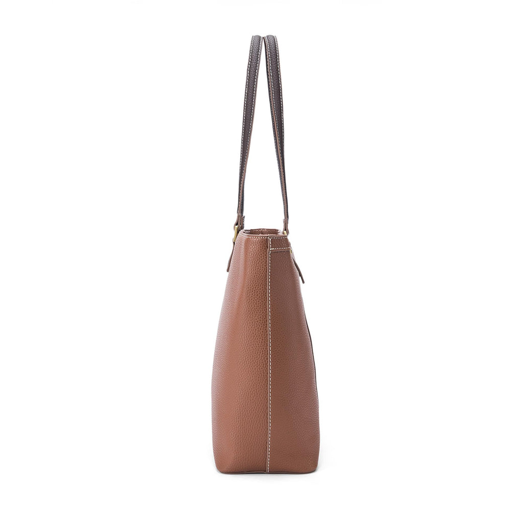 Lino Perros Monroe Florence Tan Tote Bag