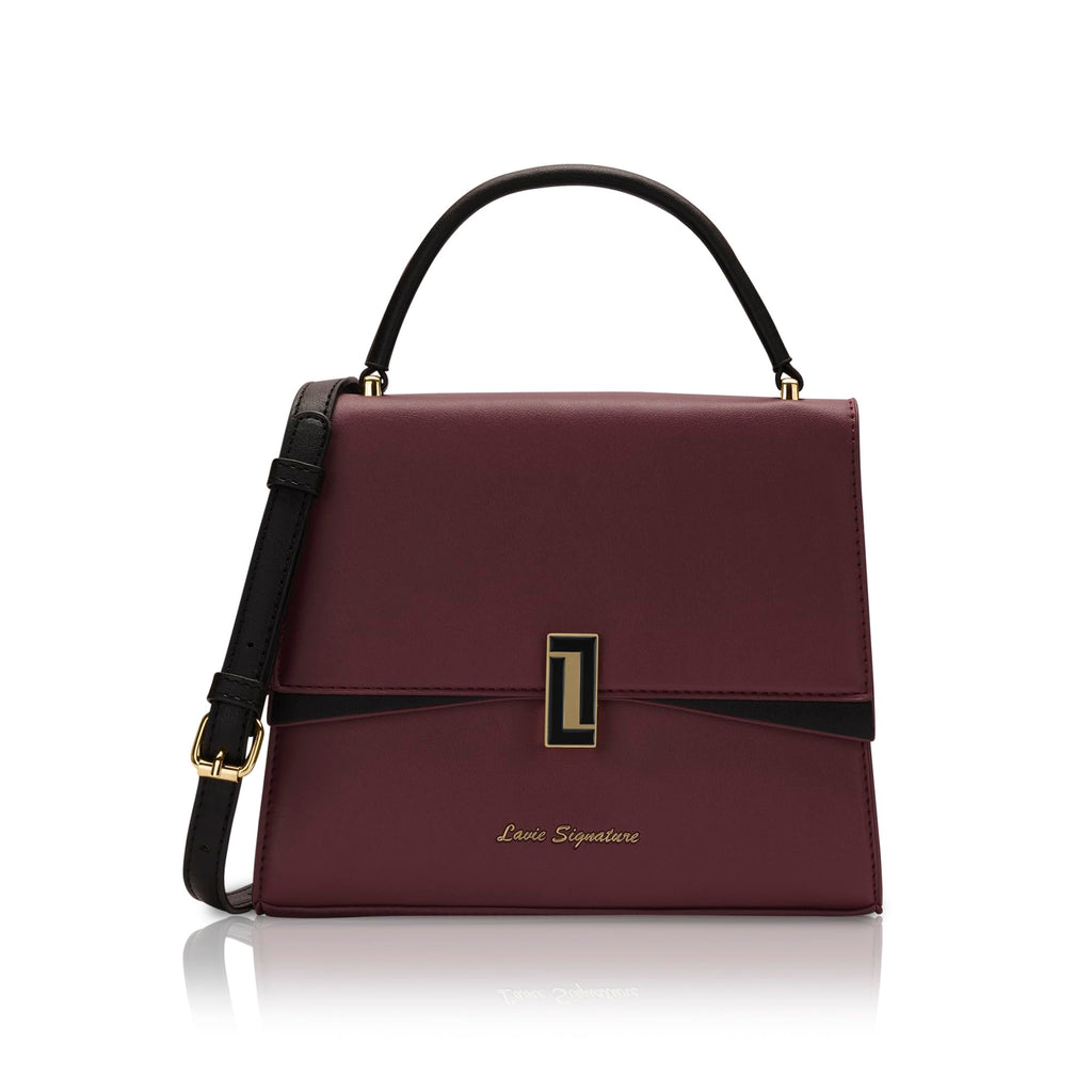 Lavie Signature Women's Avalon Laptop Tote Handbag | Fits Upto 15 Inch Laptop | Laptop Bag for Work | Ladies Purse | Stylish Shoulder Bag | Gift For Women