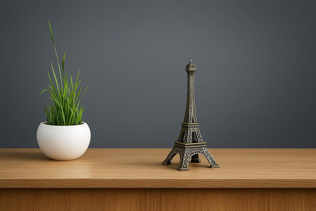 GIFTWA Metal Paris Eiffel Tower Decorative Showpiece, 10cm
