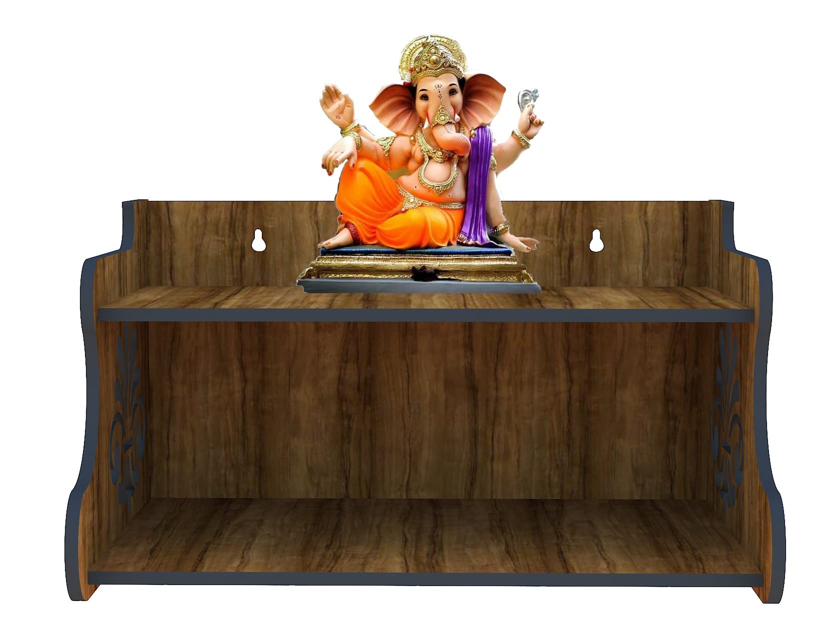 SSI Fully Handmade beautyfull Small Wooden Home and Office Temple/Pooja Mandir Pooja ghar
