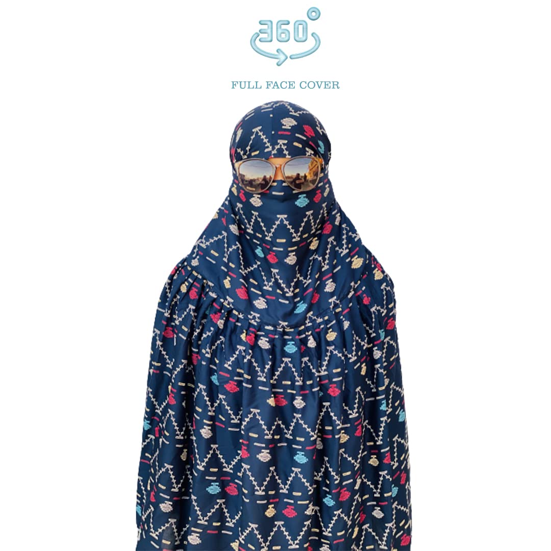 RURIBOSY |Cotton Scarf Cum Mask Universal Size Usable for vehicle Driver for sunlight UV protection White Printed Design For Girl & Women-1 (MULTICOLOUR-1)