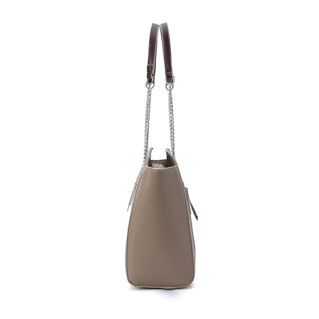Lino Perros Monroe Abbey Taupe Tote Bag