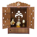 Lakhaji Wooden Wall Hanging Temple For Home And Shop,Office And Home Showpiece Temple,43 cm,29 Cm