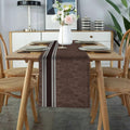 Furnishya Dining Table Runner 4 Seater - Modern Decorative & Washable Runner for Centre Table & Dining | 13 X 60 Kafalo