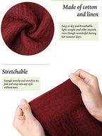 ICW Women's Solid Cotton Scarf for Female (82911_Grey)