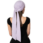 The Headscarves Women's Bamboo Viscose Prana Scarf For Hair Loss Chemo (HS131_Lilac)