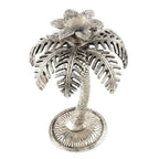 KridayKraft Metal (Palm) Khajur Candle Holder for Home Hotal Decor Candle Stand Tree Statue for Candle Light Dinner & Dining Table Decorative Showpiece for Decoration & Gift Purpose