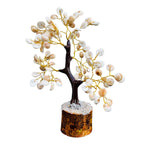 Galox Natural & Original Gomti Chakra | Gomati Chakra Tree for Good Luck & Prosperity Decorative Showpiece Tree (100 Bead Gomti Chakra Tree)
