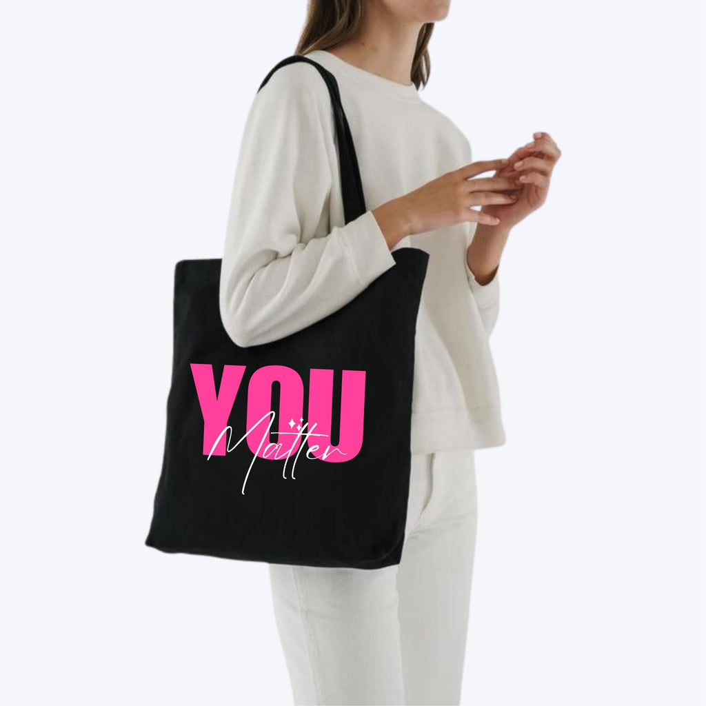 Cbag_Zip_BlackYouMatter - Peach Blossom Tote Bag With Zipper, 100% Cotton Womens Collage Shopping Canvas Bag, Multi-Purpose, Single