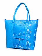 SIVIBAG Foldable Travel Tote Bag for Women | Waterproof Lightweight Large Capacity Shoulder Bag with Zippered Pocket | College Office Gym Shopping & Daily Use