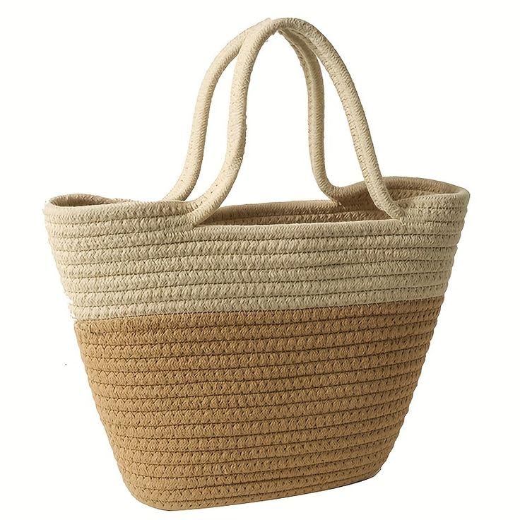 BEAUTIFUL HOMMIES Attractive Hand Bag |large Tote Bag |Summer Bag | Bucket Bag | Basket Bag | Bamboo Tote | Beach Bags for Women|Boho Bag|Handbag |Jute Bag |Handmade Bag (BEIGE STYLISH)