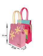 FOONTY Daily Use Tote Bag/Grocery Bag/Gym Bag/Lunch Bag(Multicolor,FAB-34A)