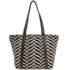 Boho Girl Fiesta Stripe Tote | Tote Bag For Women | Handbag For Women | Rakhi Gift For Sister | Ladies Purse Handbag | Ladies Shoulder Purse