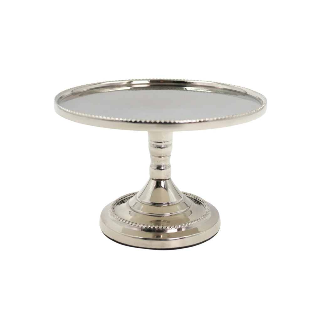 HOSLEY Metal Pillar Candle Holders| Silver Pillar Candle Holders Table Centerpiece with One Pillar Candle| Candle Stand Perfect for Home Decor Living Room Dining Room| Pack of 1 (Gold)