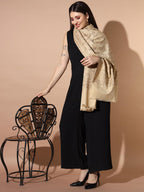 Pashmoda Women shalimaar Woven Design Jamawar Shawl (Size 101X203 CM)
