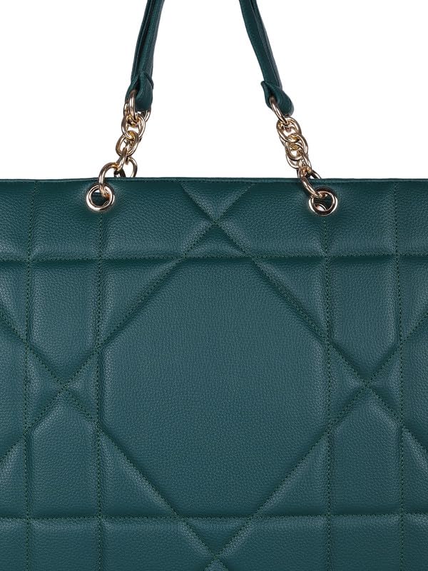 MINI WESST Women's Western Casual Textured Zip Tote Bag | Perfect for Office, College & Everyday Use